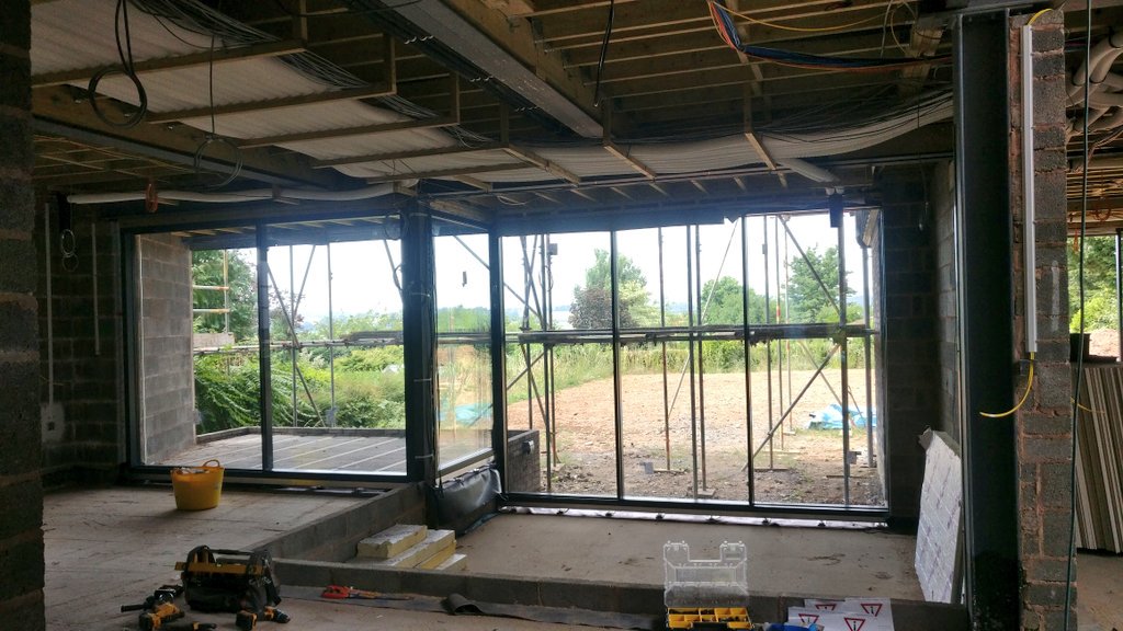 GoGreenEngineer's tweet image. Our latest project well underway on the river #Exeter in #devon. A low energy home with 2 x @Zehnder_Passive comfoairQ units, with #UFH going in next week! @omnieuk @BARCarchitects  @BuildingDevon @BuildItMagazine