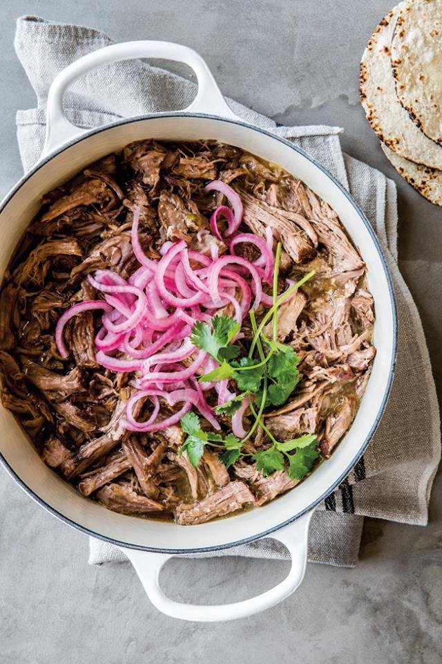 CaboEateries's tweet photo. Carnitas, literally meaning "little meats", is a dish of Mexican cuisine originating from the state of Michoacán. Carnitas are made by braising or simmering pork in oil or preferably lard until tender. https://t.co/eOiONEDIGz
