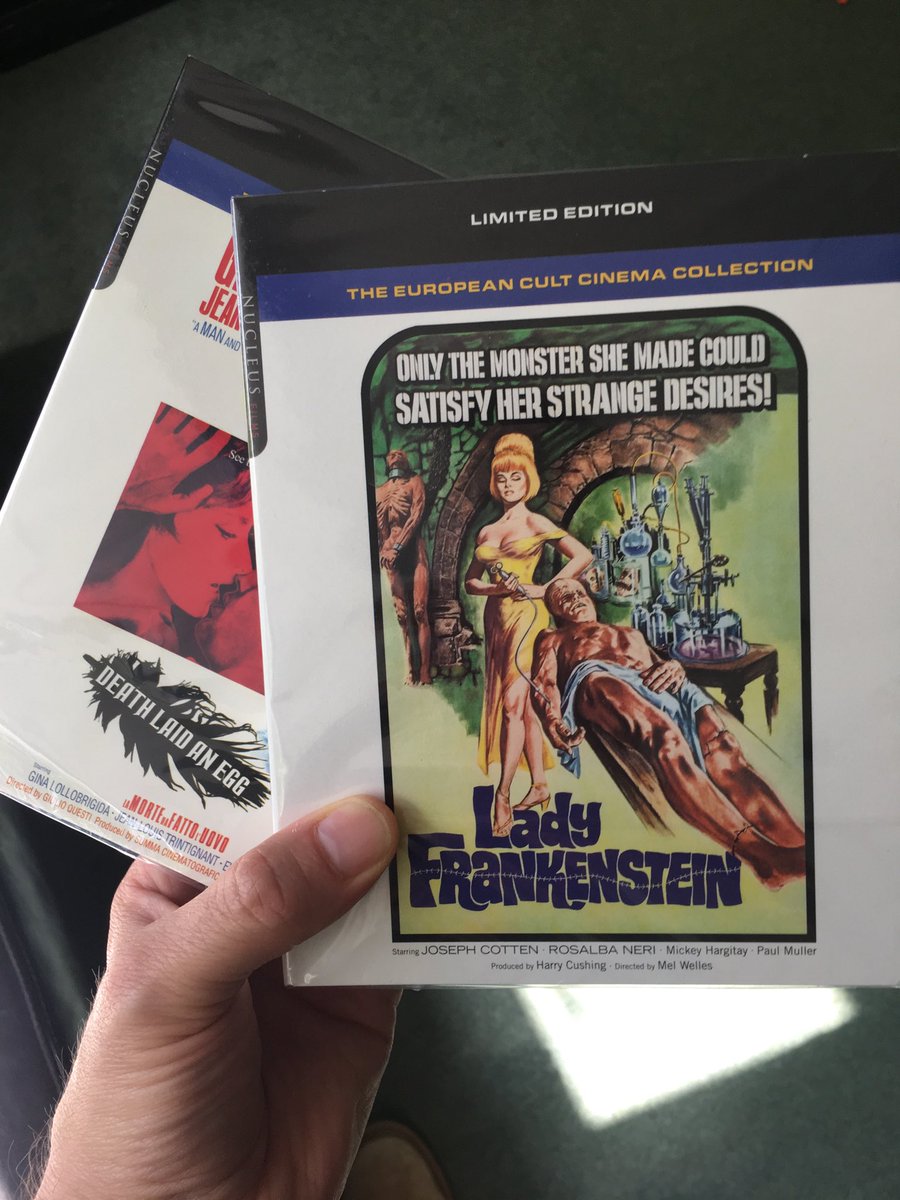 James Ruzicka (@james__ruzicka) on Twitter photo Look what arrived from <a href="/NucleusFilms/">Nucleus Films</a> - awesome classic euro horror double bill! Tonight's telly sorted, then. Look what arrived from <a href="/NucleusFilms/">Nucleus Films</a> - awesome classic euro horror double bill! Tonight's telly sorted, then.