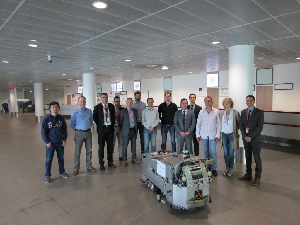 The first FLOBOT workshop was organised in Lyon! The venue was the Lyon Saint Exupery airport, where also the FLOBOT validation took place. Great interest received!