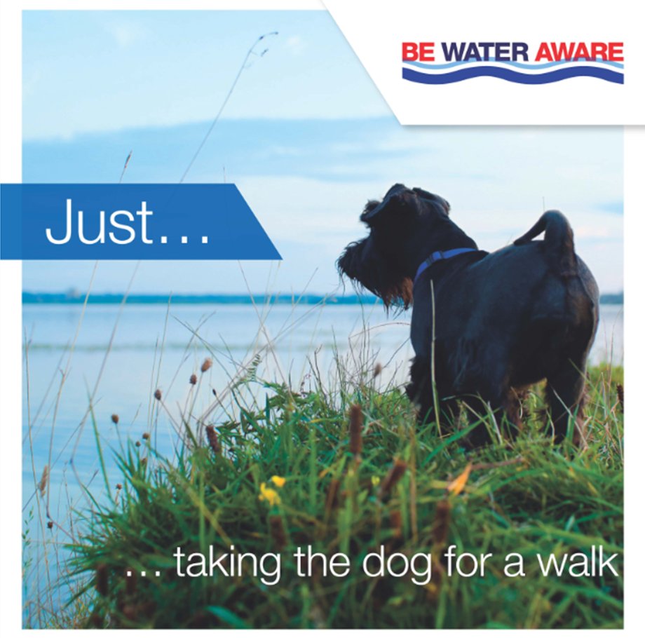 We would like to remind dog owners that it is important that you do not under any circumstances enter the water, if you think your dog is in trouble call 999 and ask for the Fire Service. Where possible  keep your dog on the lead if you are walking by the water #WaterSafety #Pets