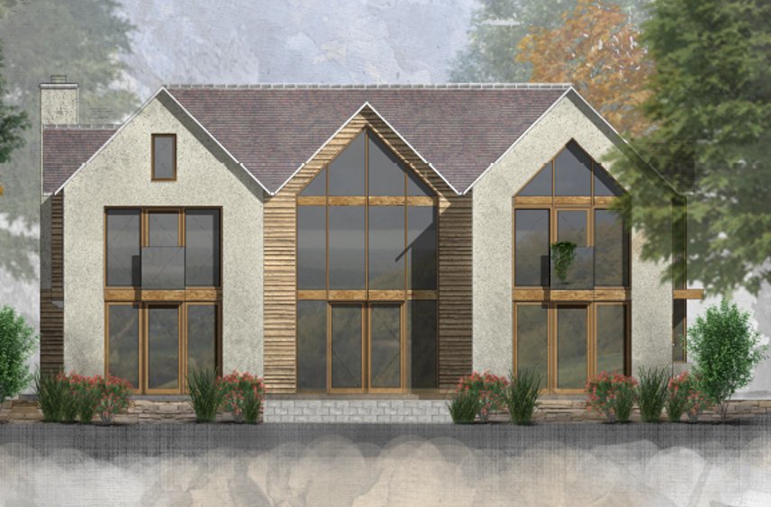 Thec7architects's tweet image. Planning permission granted for this replacement dwelling in Pewley Hill, Guildford. #currentproject #guildford #architecture