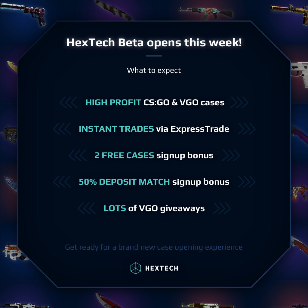 hextechcase's tweet image. 😎 Get ready for a new kind of case opening experience later this week. Stay tuned.