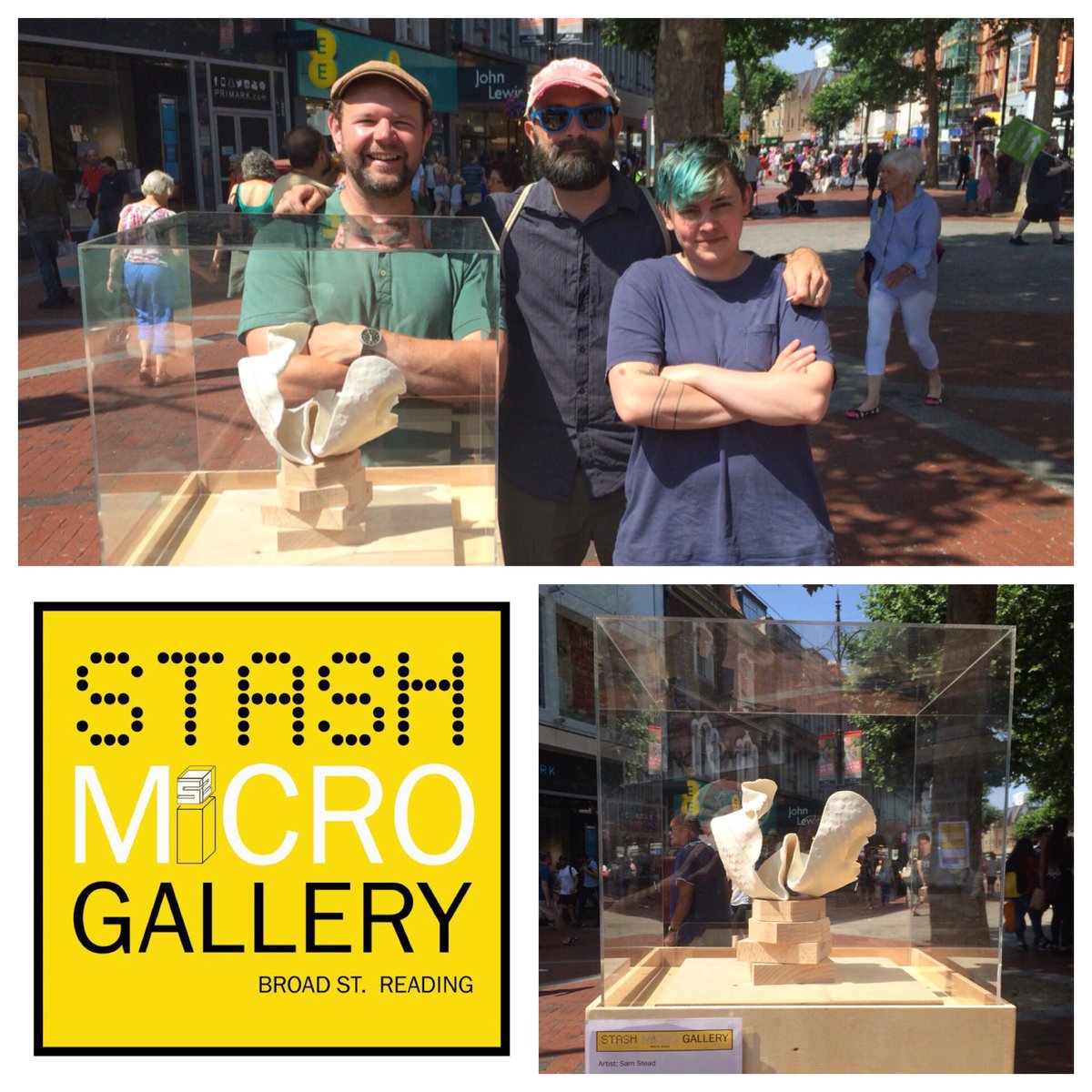 wearestash's tweet image. The Micro Gallery had a great response on Saturday. 

Join us creating a buzz by exhibiting your art on a plinth at the centre of Broad Street, Reading. Email us at wearestash@hotmail.com for more.

Facebook @wearestashartcollective
Instagram @wearestash