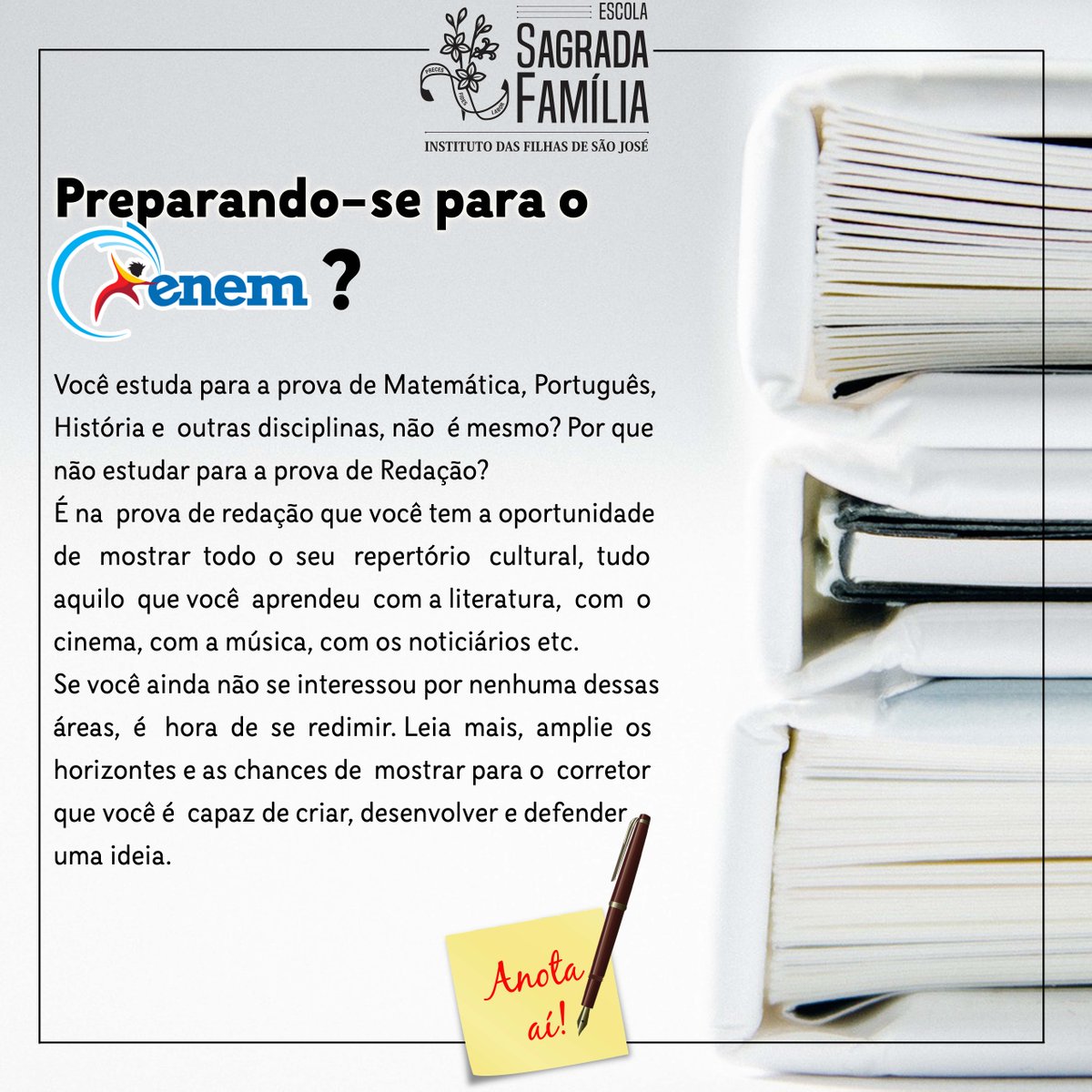 ocoleginho's tweet image. Prepare-se!
goo.gl/HxmUVS
#enem #enem2018 #preenem #vestibular #vestibulando #vidadeestudante #prevest