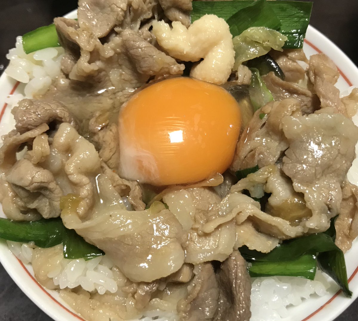 卵かけご飯 を 呟く On Twitter No 97 にんにくニラ豚卵かけご飯 美味しさ 作りやすさ スタ丼感