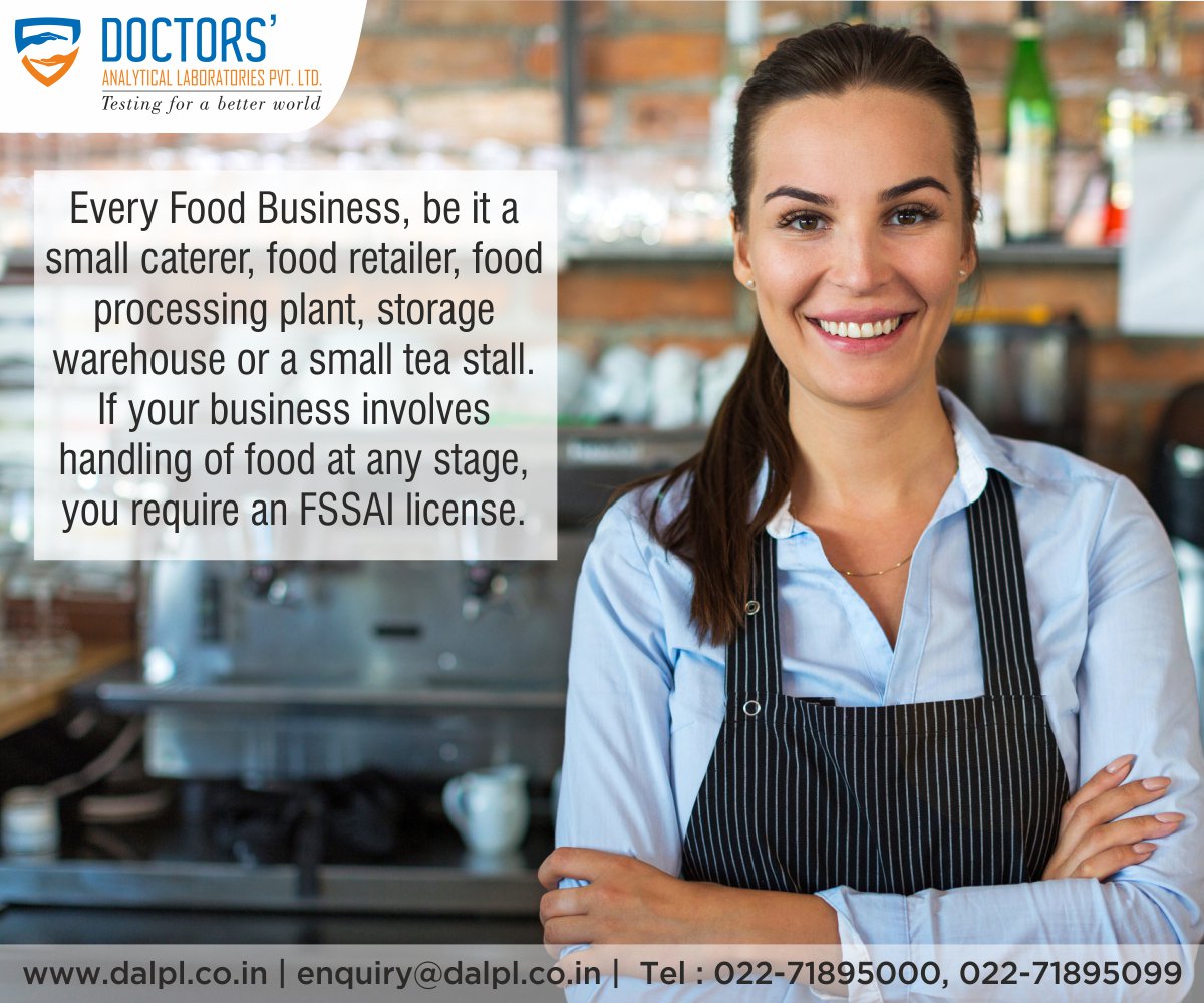DALPLTesting's tweet image. To obtain an #FSSAILicense, the #food business must comply with the general requirements on #hygienic &amp;amp; sanitary practices mentioned in the Food Safety and Standards (Licensing and Registration of Food Business) Regulations, 2011
#FSSAI #FoodSafety
@MoHFW_INDIA @NHPINDIA @FSSAI