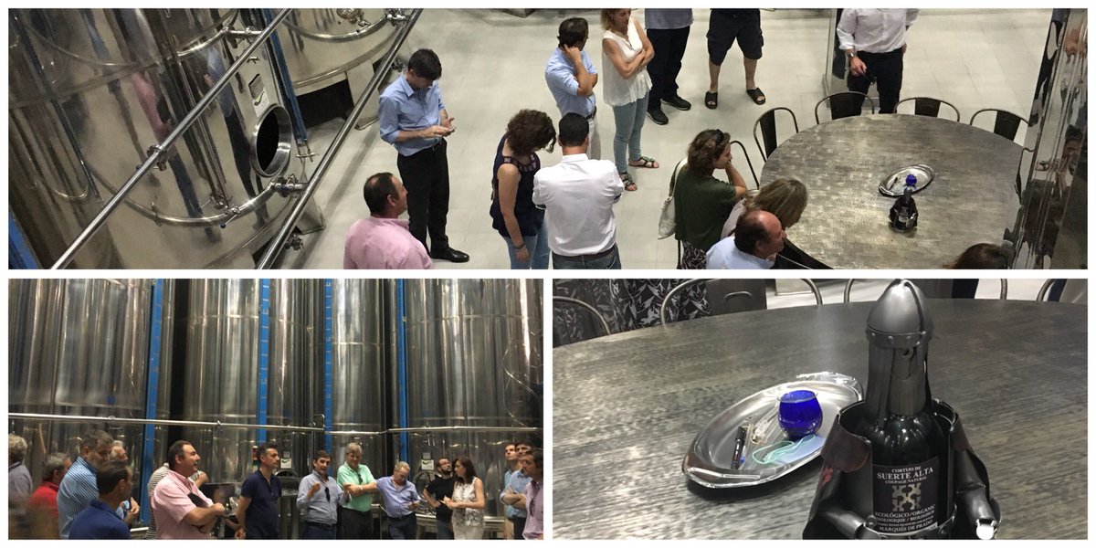 QvExtra's tweet photo. Las instalaciones de @SuerteAlta son una auténtica obra de arte!!! Gracias a tod@s por esta jornada! #QvExtra #SIQEV https://t.co/oivxUpUZv6