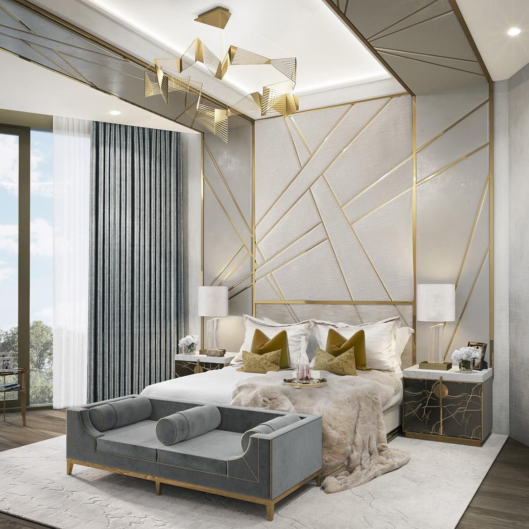 The patterns and the hue for this bedroom.
#MlidsInteriorDesign #interiordesign #interiordesigner #interiordesignideas #luxurylifestyle #Luxurybedroom #BedroomIdeas #Furniture #Metal #Pattern #Granite #Marble #Fabric #Lighting #Ceiling #UnitedKingdom #UnitedArabEmirates #Gold