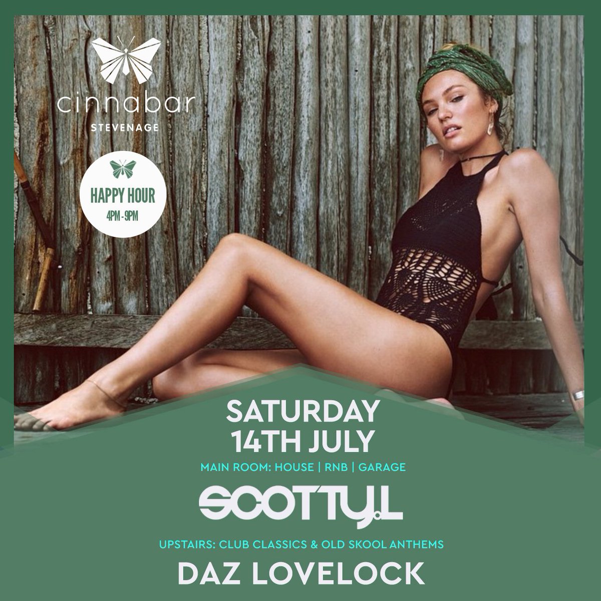 Looking forward to another BIG weekend here at Cinnabar Stevenage.. 

Fri - #CinnabarFridays 
Sat - <a href="/ScottyLDj/">Scotty L™</a> 🔥

For Birthdays/Guestlist: 01438 340202 📲