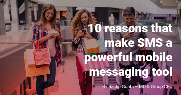 routemobile's tweet photo. SMS, still a powerful marketing tool! Here are a few reasons you would like to know. Click here: https://t.co/ImHNggdi4t #Messaging #MobileMarketing #CloudCommunications #communicationsimplified #routemobileblog https://t.co/MlQArXBiRs