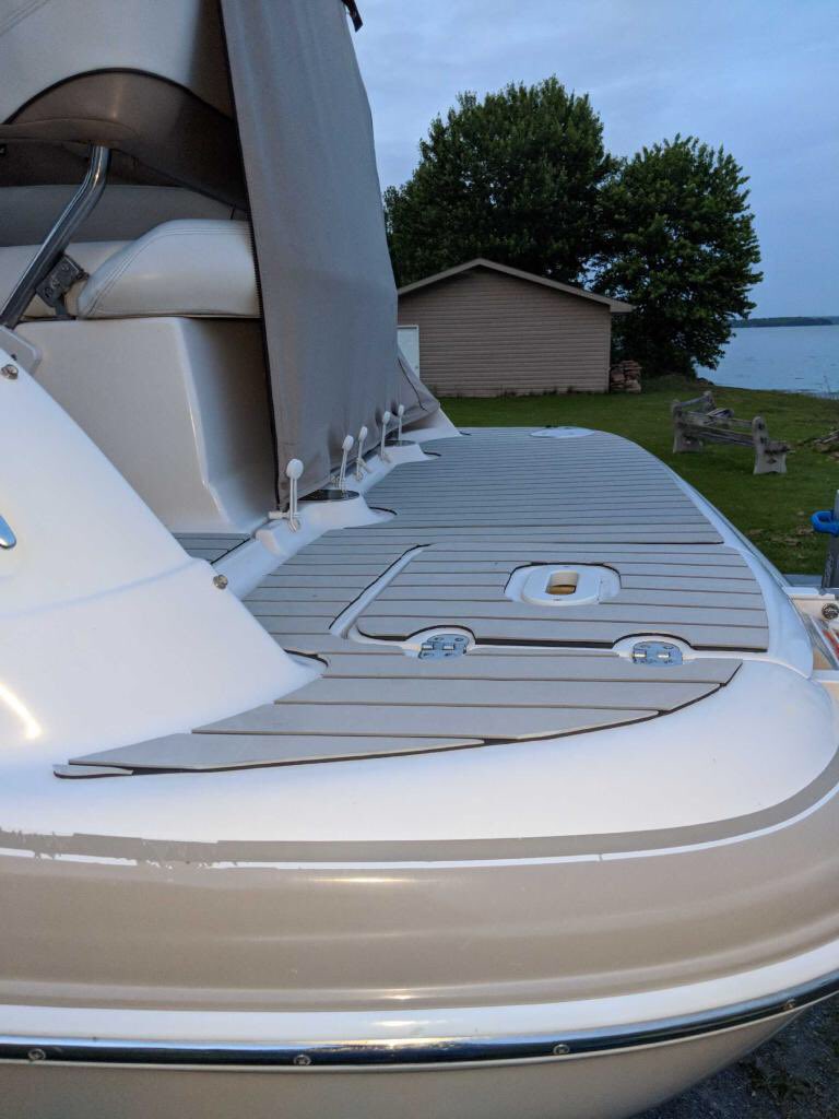 Guys we reached 50 followers!! Thank you for the support! Today is the day we will draw for the $50 gift card from a sweet #localptbo business!! Stay tuned! #Ptbo #boat #boatlife #marineflooring #evafoam #lakelife #shoplocal #supportlocal