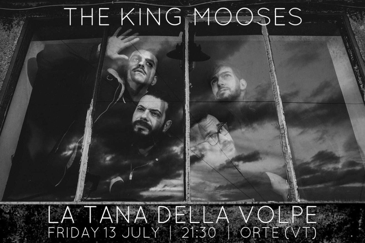 thekingmooses's tweet photo. Altro appuntamento a cui non potete mancare! Venerdì 13 suoneremo a La Tana della Volpe Country Club (Orte). Vi aspettiamo! https://t.co/Zfu3loCYSx