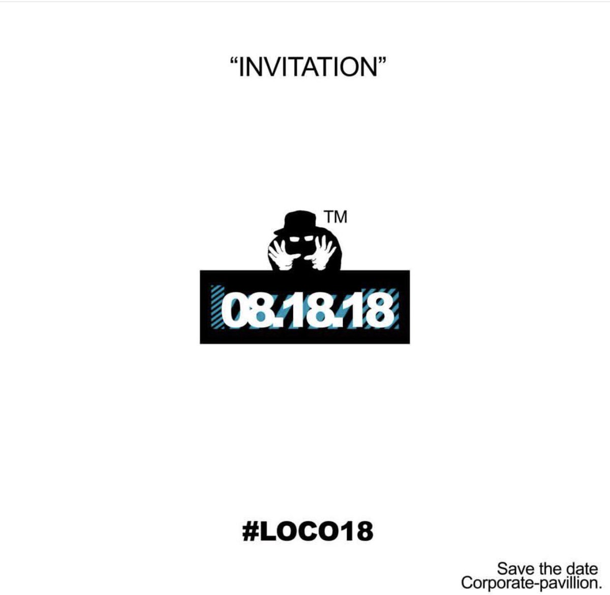 IamTheDFG's tweet photo. Back by popular demand! #SaveTheDate #LOCO18 you are invited. https://t.co/84i2qZjEzJ