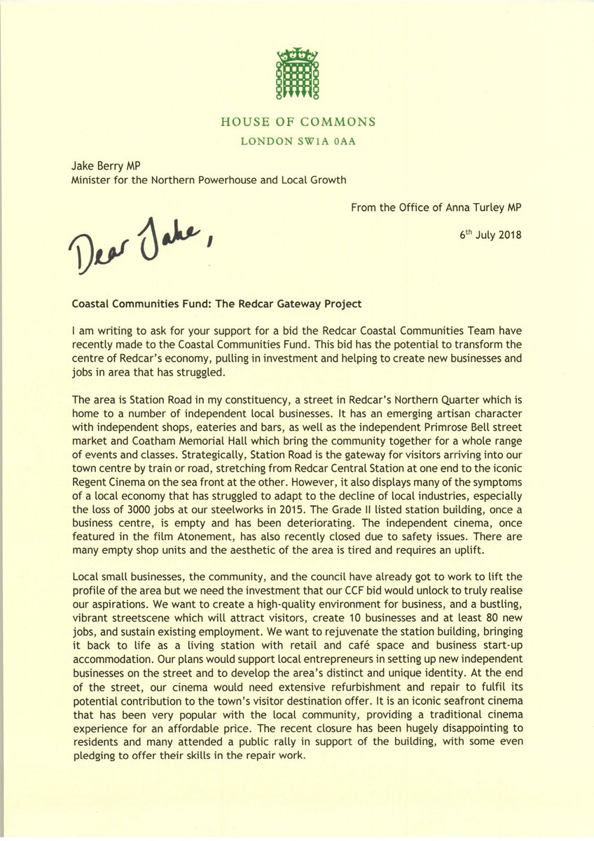 Anna Turley MP tweet media