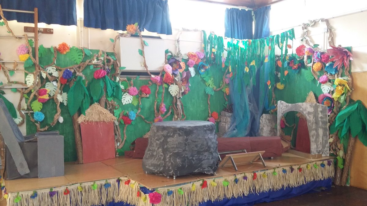 All ready for Year 5/6 performance of The Jungle Book today and tomorrow!