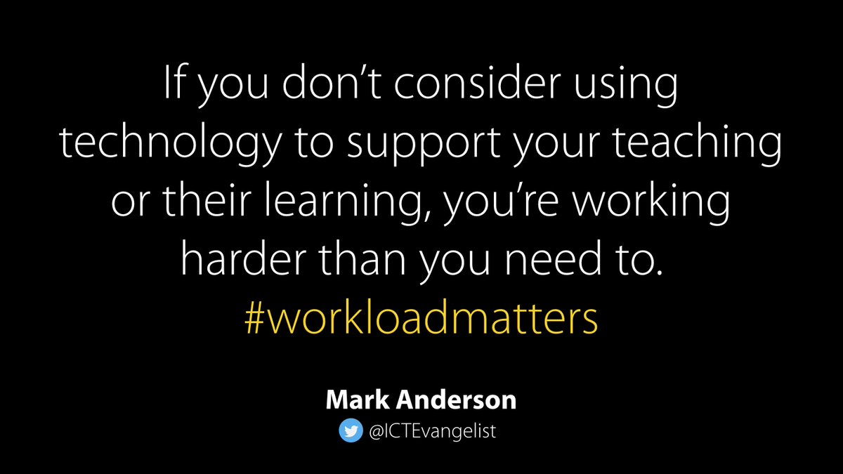 ICTEvangelist's tweet photo. Technology can do so much to help #workloadmatters #edtech #elearning #AppleEDUchat #MicrosoftEDU #edchat #Teachers https://t.co/nVrlzsJeKc