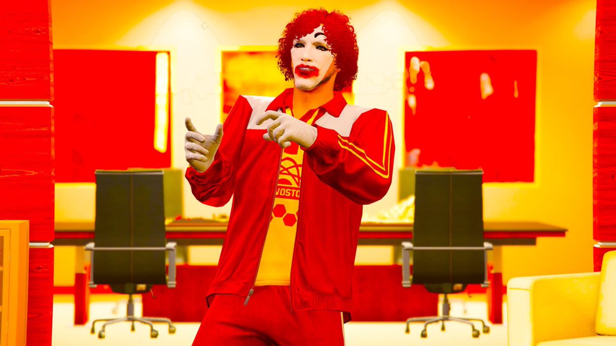 monkdogg69's tweet photo. Some snaps i took on my side account . McLovin it πππ #GTAOnline #TMGT #SnapmaticArt #Pals #SplitSidesComedy #McDonalds #RonaldMcDonald https://t.co/hGyN5l9hSn