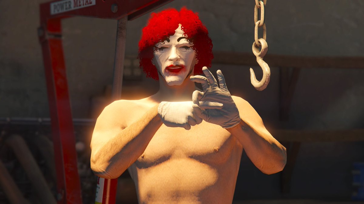 monkdogg69's tweet photo. Some snaps i took on my side account . McLovin it πππ #GTAOnline #TMGT #SnapmaticArt #Pals #SplitSidesComedy #McDonalds #RonaldMcDonald https://t.co/hGyN5l9hSn