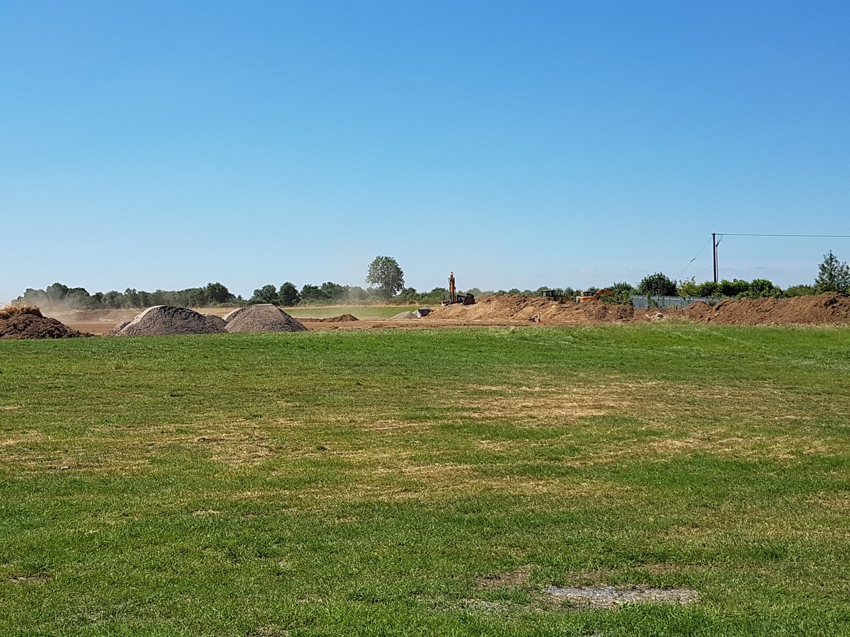thurlessars's tweet image. Work is ongoing on the 1st pitch in our New Ground #GAA #developmemt #midtipp #tipperarygaa