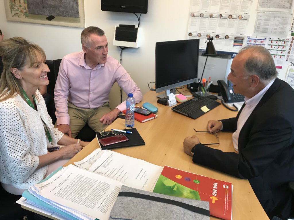SYRIZAEP's tweet photo. Now @papadimoulis meeting @DeclanKearneySF &amp; @M_AndersonSF at the @Europarl_EN 
#SYRIZAEP #Greece #Ireland #SYRIZA @sinnfeinireland @syriza_gr https://t.co/JUxEu2mL0F