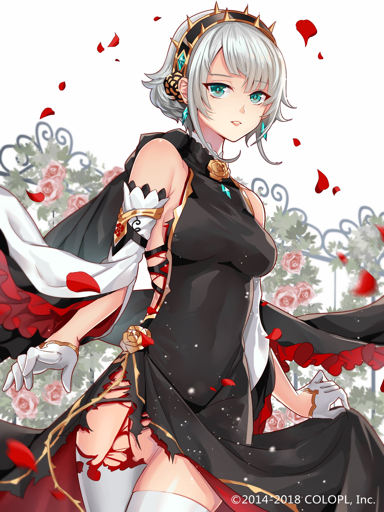 公式 白猫プロジェクト Tren Twitter 白猫4周年に向けて 白猫イラストを手掛けていただいているイラストレーターさんに お祝いのカウントダウンイラストをいただいてるにゃฅ W ฅ 素敵なシオンをありがとうございます シオンらしい表情と 薔薇がキレイだ