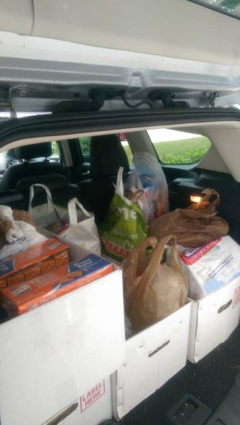 PCG_US's tweet photo. Folks from our Portsmouth office gathered canned goods to support @MusicHall and @GatherNH during their #FillTheHall Food Drive. The drive benefits the Summer Meals 4 Kids meals program that provides 10 nutritious meals a week for each child who needs it. #PCGCares #PCGLife https://t.co/u1RC4ZWksv