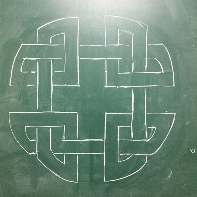 I’m #knot sure if it’s any good, but practice makes practiced.
#celticknot #chalkboardart