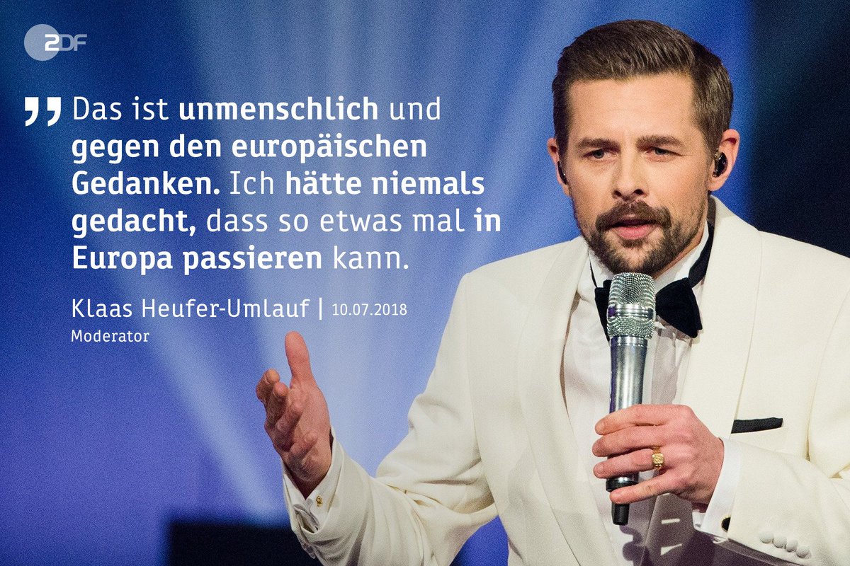 ZDFheute's tweet photo. #Italien will seine Häfen für Schiffe schließen, die gerettete Flüchtlinge an Land bringen wollen. #Klaas Heufer-Umlauf findet das unmöglich. Er sammelt jetzt Geld, "sonst passiert ja nichts", sagt er im Interview. https://t.co/ftivc2KmrX https://t.co/2NPv19zy0s