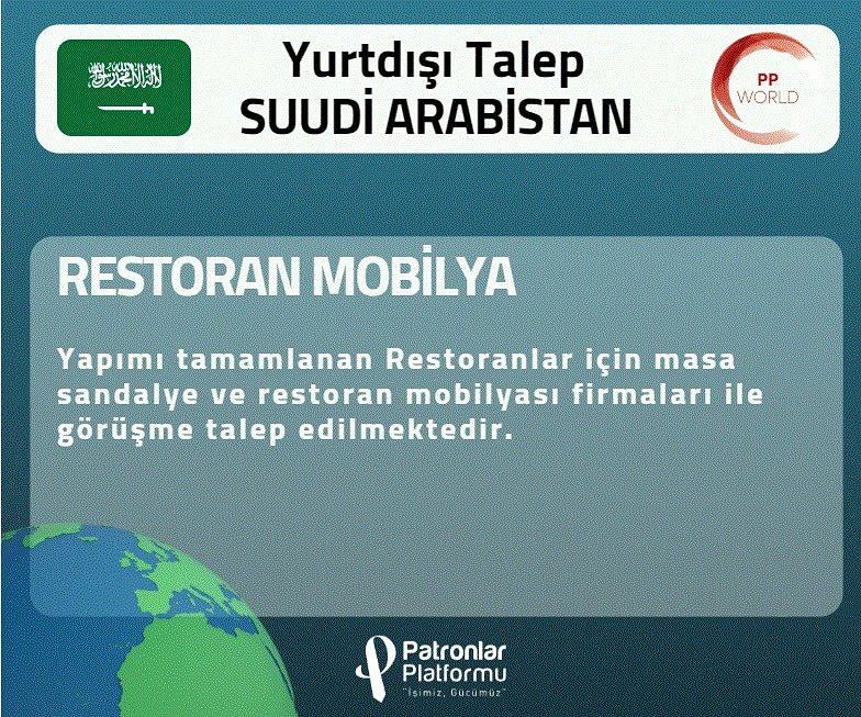 etdworldtr's tweet photo. Talepler ile alakalı info@patronlarplatformu.org iletişime geçebilirsiniz... https://t.co/1lEoGFDVF4