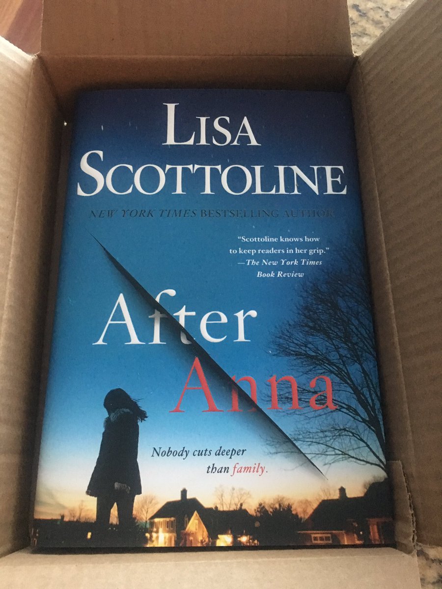 AnnieMcTV's tweet image. Yessssss! Look what arrived today. I just finished The Rabbi &amp;amp; The Hitman by Arthur Magida &amp;amp; I need a dose of fiction. I can't wait to start reading #AfterAnna by @LisaScottoline , LS never disappoints !