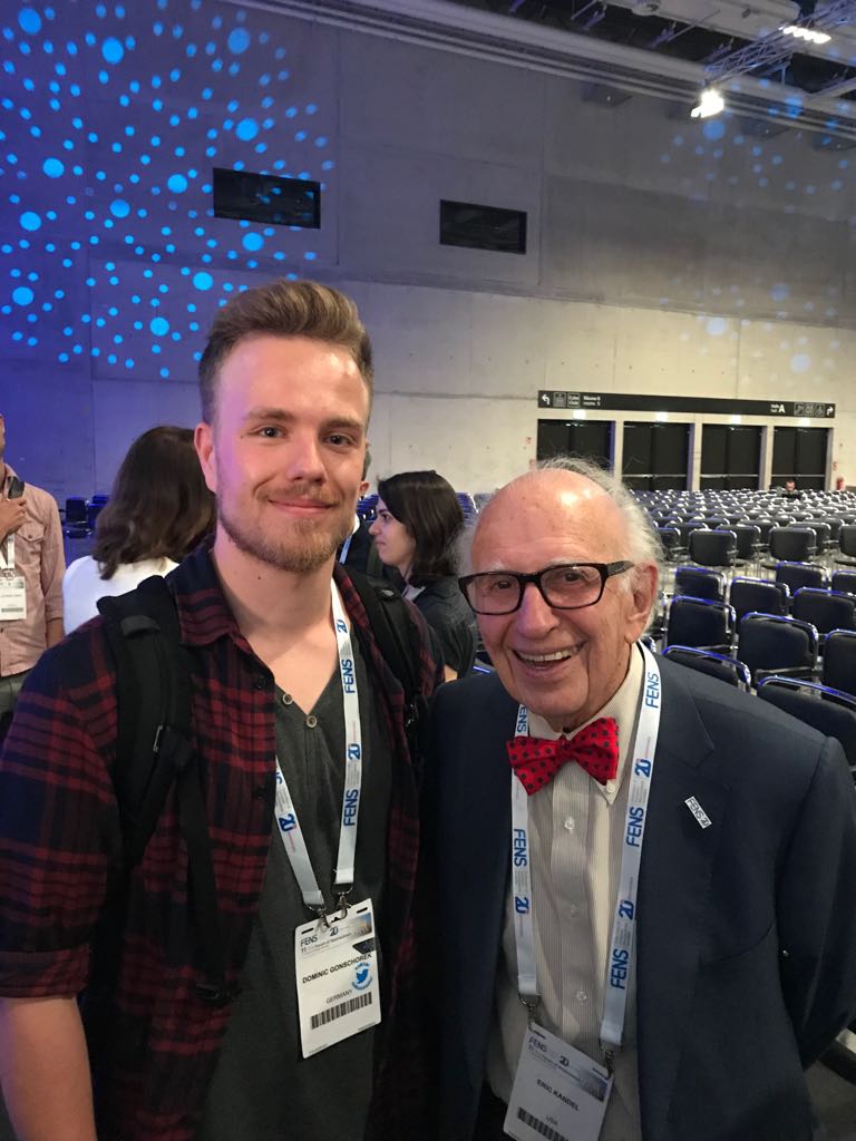 Wow. I did not expect Eric Kandel to be here. Such a pleasure to meet him in person. 
#FENS2018