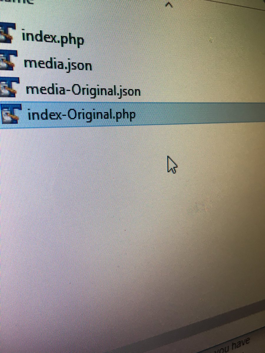 BethMorse0214's tweet image. When you need to edit .json and .php file and you are not a coder. You back that shit up. 😂 It’s a real good thing I’m good at figuring stuff out. #html #notacoder #iguess #ifixit #ifigureitout #backthatshitup