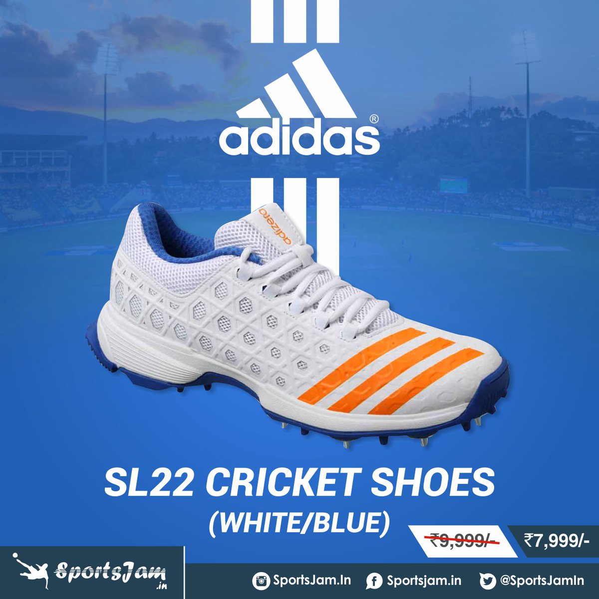 adidas sl22 cricket shoes