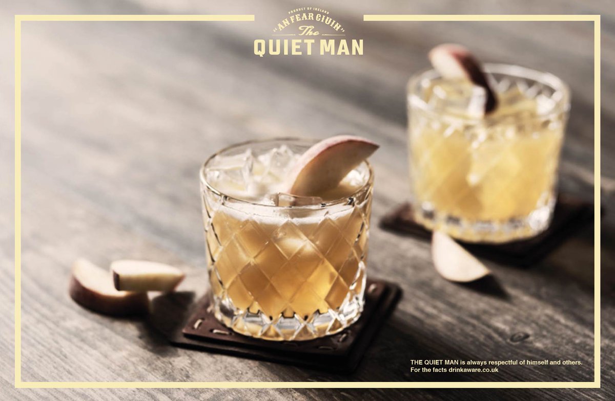 Feeling pretty peachy today in the sunshine, why not have a go at our Peace Bridge Sour?

Two parts Quiet Man, one part Peach Liqueur and a little bit of lemon juice. Shake over ice and serve in a rocks glass. Delightful!
