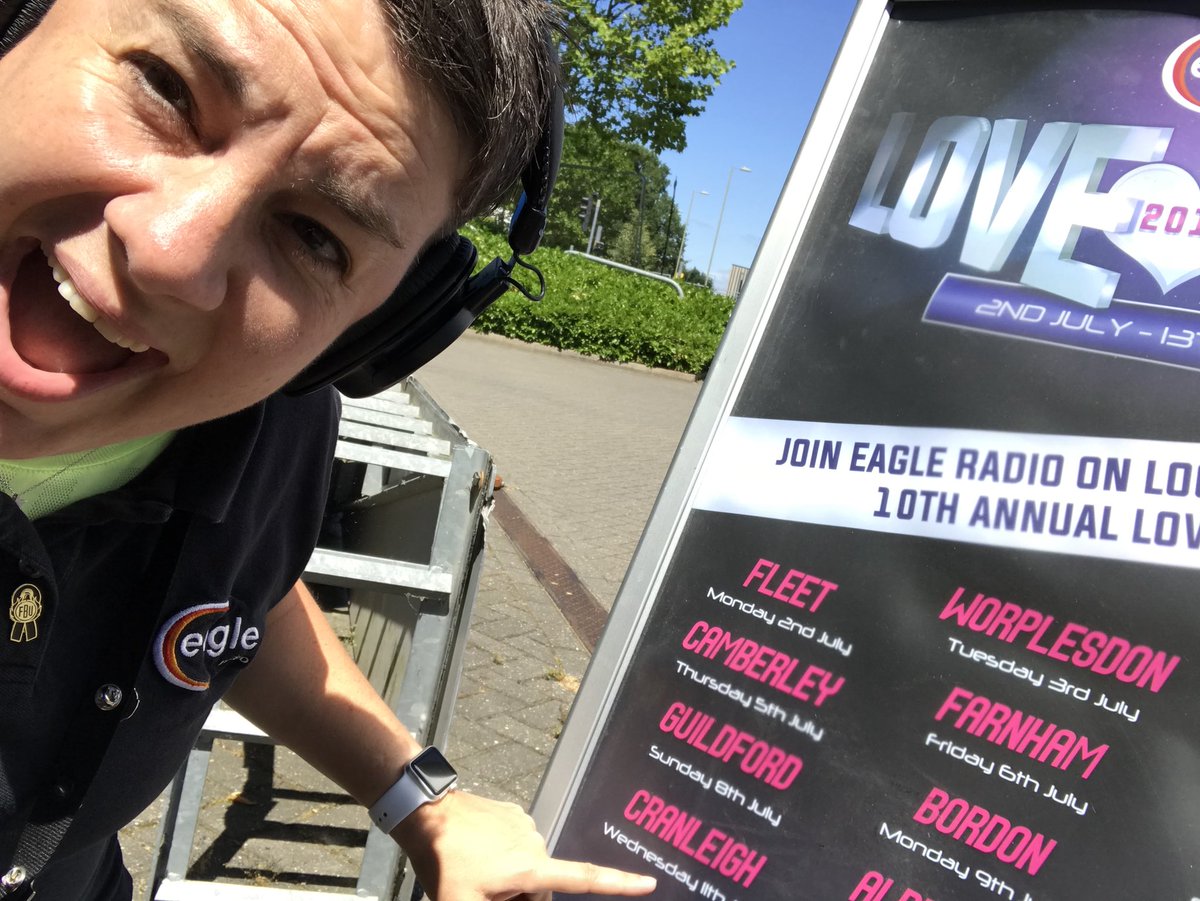 Tomorrow, I’m coming home! 😂 #LoveTour18 <a href="/eagleradio/">Greatest Hits Radio Surrey & East Hampshire</a>
