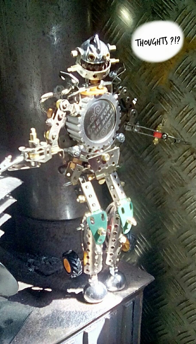 drummajorrobot's tweet image. ... One of our backstage Krew ... This is SMEG , he is an electronics repair robot 😉