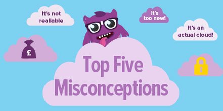 What are the 5 misconceptions of cloud #tech today? We debunk them all in our blog: bit.ly/2h84Aty