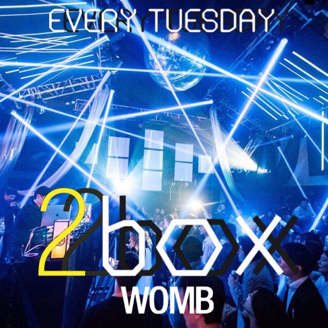 2boxcamelot's tweet photo. 間も無くオープン‼️
Welcome to WOMB Tokyo🔥
2box is exciting on Every Tuesday💥

日本一のクラブに選ばれた
WOMB @WOMB_Tokyo にて毎週火曜@2BOXWOMB 開催中⚡️

平日には珍しい音好���の必見のパーティー🔊

掲載してる画像提示で
女性➡️エントランスフリー
男性➡️¥1000

お待ちしてます！ https://t.co/Lwg8ZpeDXt