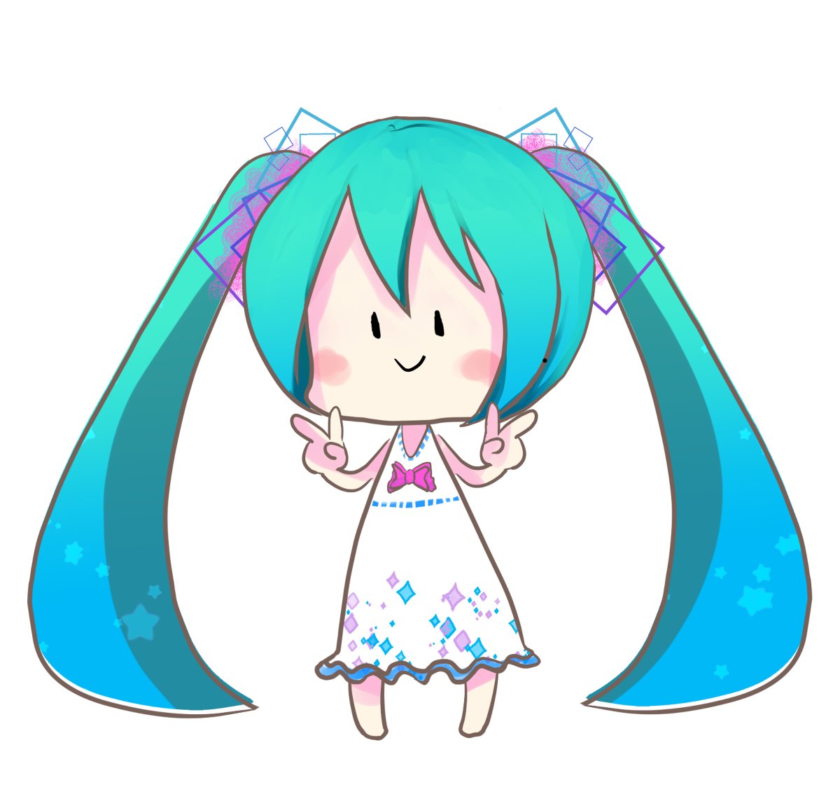 Hiyori 組み合わせ用 ミクさん画像 初音ミク Vocaloid Mikuexpo Mikuexpo18 ワンピース 記念撮影 フリー素材 T Co Lnioi2ibnm