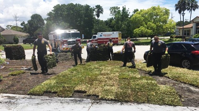 WFTV Channel 9 (@wftv) on Twitter photo Man has heart attack while laying sod; firefighters save his life, finish lawn work
Story: at.wftv.com/2L1n11T <a href="/PascoFireRescue/">Pasco County Fire Rescue</a> Man has heart attack while laying sod; firefighters save his life, finish lawn work
Story: at.wftv.com/2L1n11T <a href="/PascoFireRescue/">Pasco County Fire Rescue</a>
