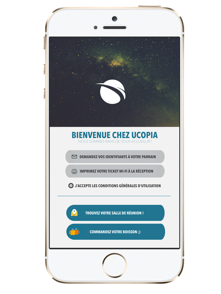 UcopiaFR's tweet photo. Vendredi 13 Juillet c'est votre jour de chance, venez découvrir comment personnaliser votre portail captif avec UCOPIA !
13/07/2018
S'inscrire:
https://t.co/2RNcSnhssN

#personnalisation #WiFi #portailcaptif #connecter #collecter #engager #digital #transformationdigital https://t.co/nNpRK2Ca6A