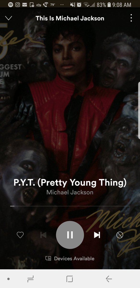 yupitsred's tweet photo. Michael is being my morning juice. #MichaelJackson #MJ https://t.co/J3vsawYcqU