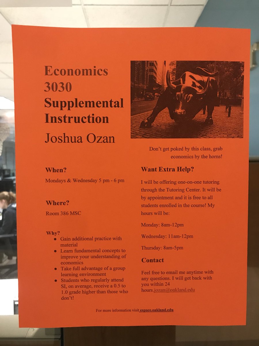 OUTutoring's tweet image. Looking for a way to engage with your peers and work on extra practice material for your Summer II course here at OU? 

Check out our nationally certified Supplemental Instruction program!