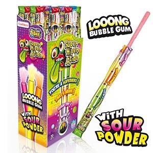 johnybeextreme's tweet photo. Have you done the #Acido #challenge yet? It’s a looong #bubblegum with #sour powder 🤪 Where on the scale can you get to? Buuu? or You’re a Superhero? It’s available in Passion fruit, watermelon 🍉 or green mango flavours 😍
.
.
.
#johnybee #AcidoChallenge #sweets  #justforfun https://t.co/yNdAC8lPy2