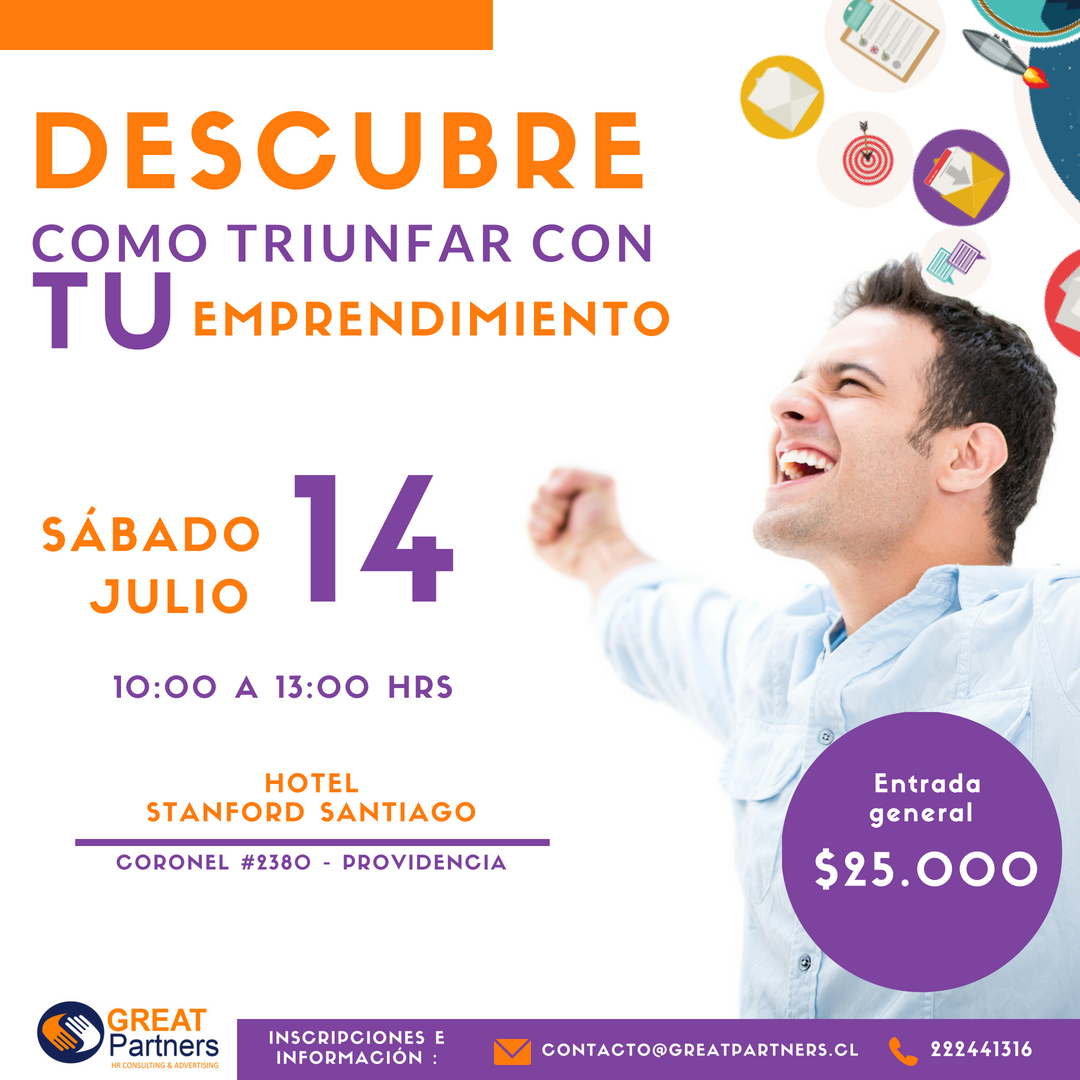 greatpartnershr's tweet photo. Descubre como cambiar tu mentalidad  y como borrar los pensamientos que impiden el éxito de tu emprendimiento.
¿Cuando? Sábado 14 de Julio - Hotel Stanford Santiago 
APROVECHA Y VIVE LA EXPERIENCIA !!!
Para inscripciones pincha aqui
https://t.co/MWeRoakDRA
@Corfo #pymes https://t.co/ccfPLoAOGu