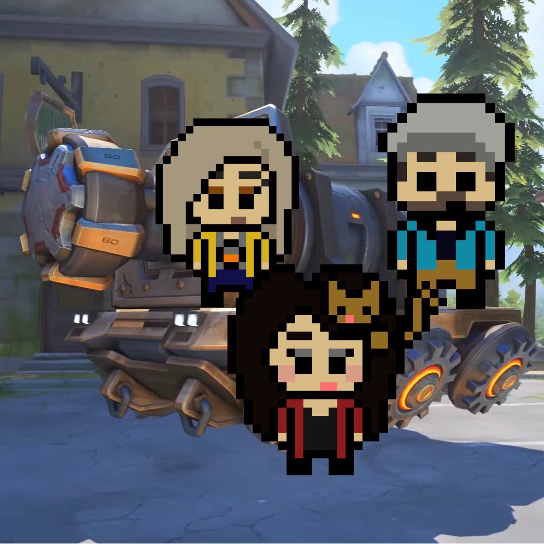 PastaPartyLive's tweet photo. When your team actUALLY STAYS ON THE PAYLOAD
#overwatch #hityler #himel #payload #twitch #streamers #FRIENDSTOO https://t.co/eEiIZT2qj2
