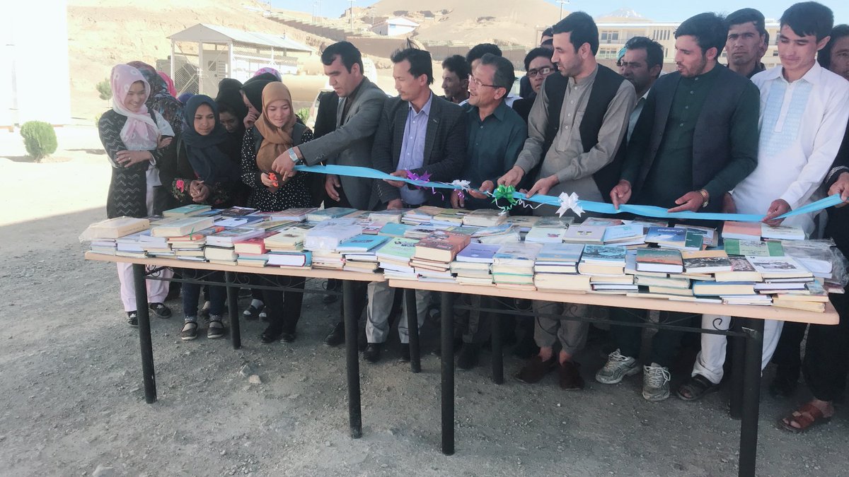 matiullahwesa's tweet photo. Today in response to the request made by the students of Bamyan university, we opened a Pashto library for the use of students

#penpath #AFG #bamyan #library #book #books #librarylife #libraries #libraribooks #EducationJobs #EducationForAll #education https://t.co/Hky4W5STk7