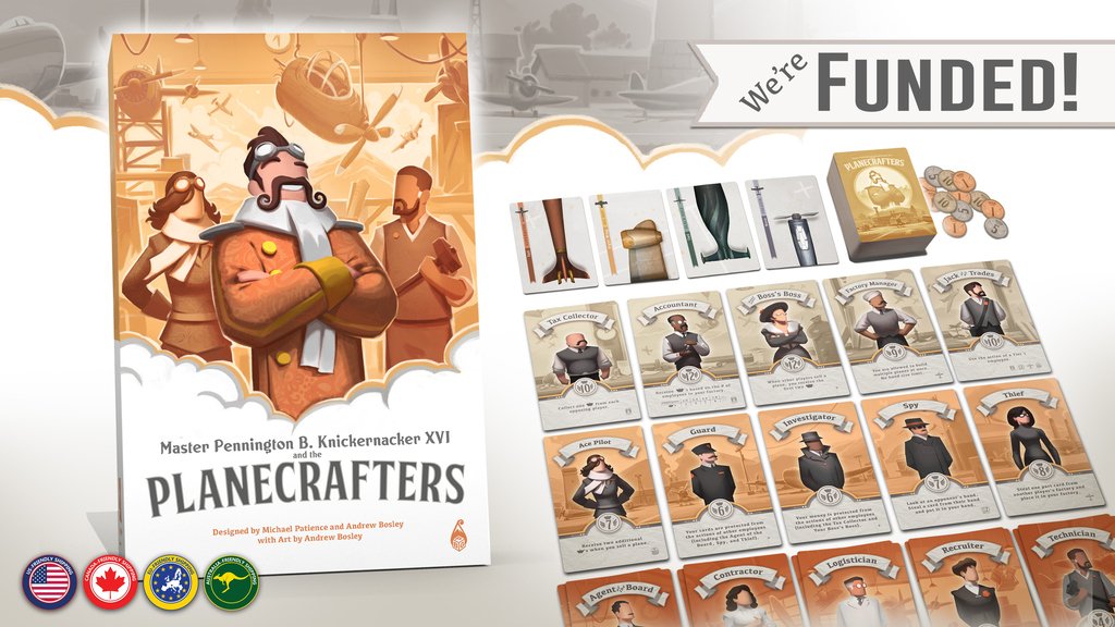 It took a little longer than we hoped, but it's happened!!!  We're funded!!!  Thank everyone for all your support!  We're really excited to get you this great game.  And if you haven't backed us yet, well...we're still going!  kck.st/2NvL62l