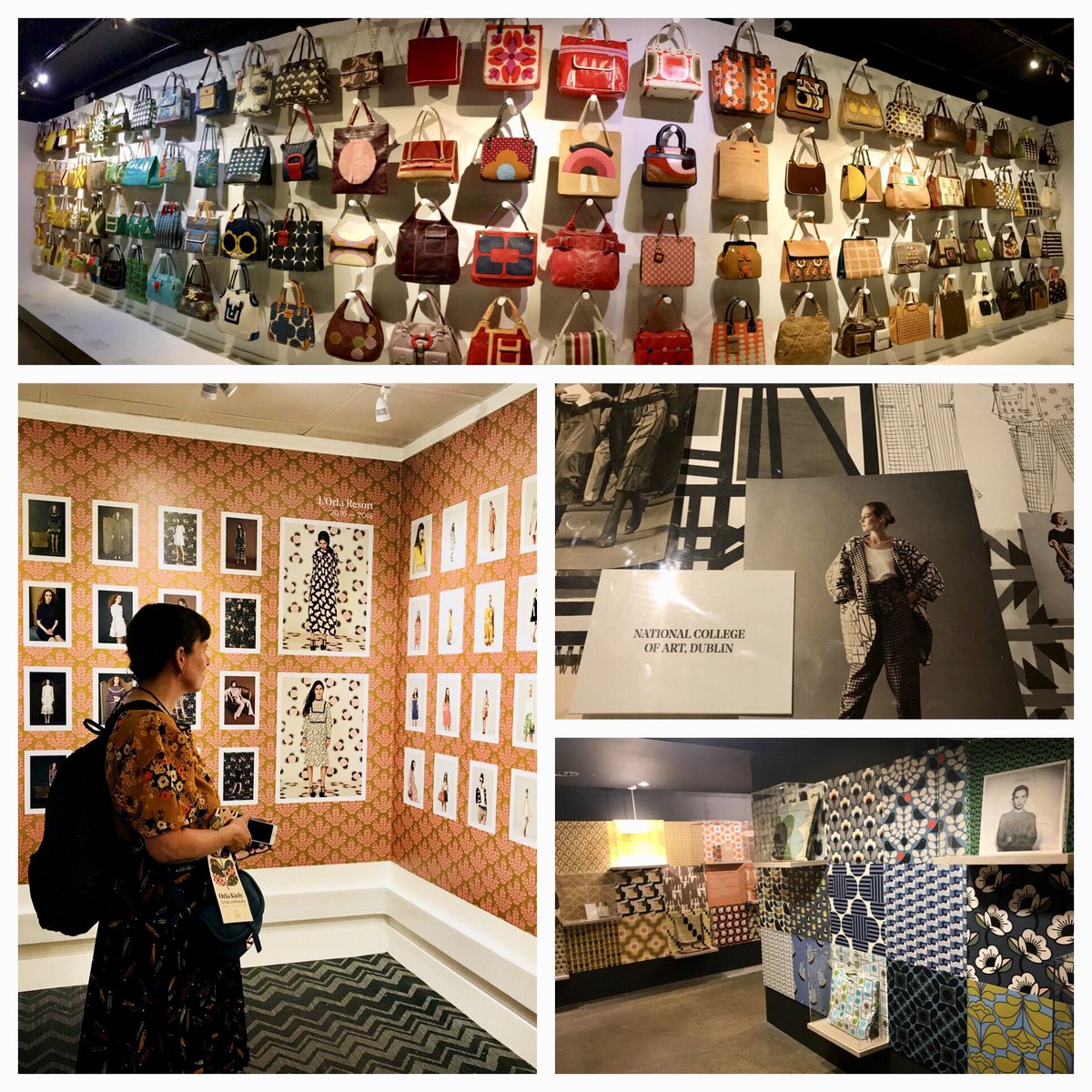 Frida Kahlo at the V&amp;A followed by Orla Kiely at Fashion &amp; Textile Museum today. Both highly recommended!!